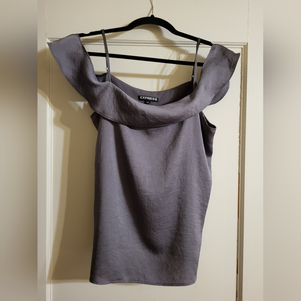 Express draped shirt